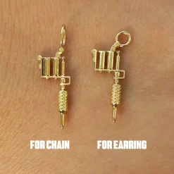 Tattoo Machine Charm