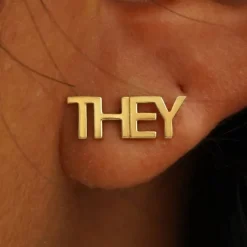 THEY / THEM Earring