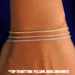 Thick Cable Anklet
