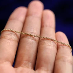 Thick Cable Bracelet