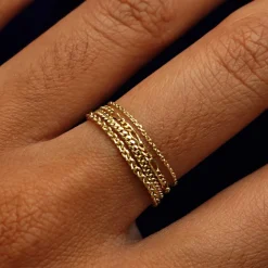 Thick Cable Ring