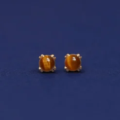 Tiger Eye Earring