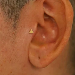 Triangle Flatback Piercing