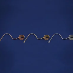 Wide Cuff With Chain