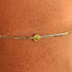 Yellow Diamond Bracelet