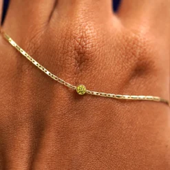 Yellow Diamond Bracelet