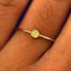 Yellow Diamond Ring